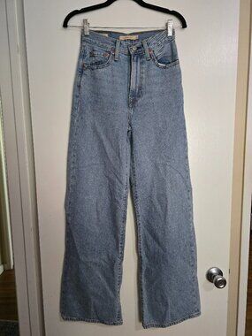 Levi's 31" Ribcage Wide Leg Women's Jeans Size 24
